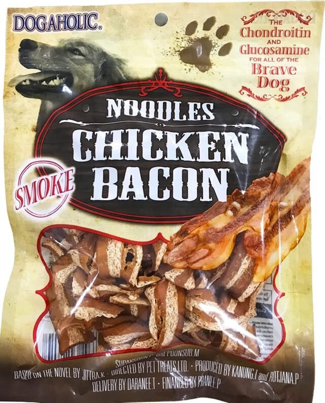Noodles Chicken Bacon Strips Smoked